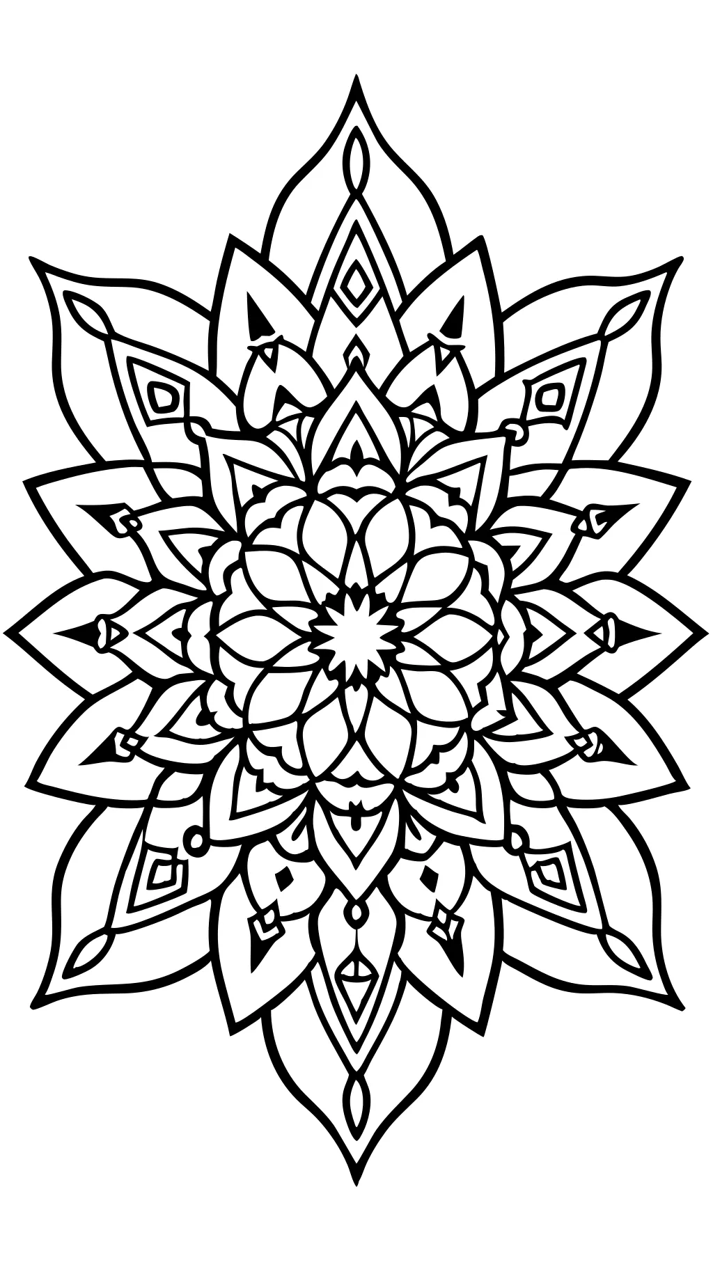 mandala coloring pages free printables